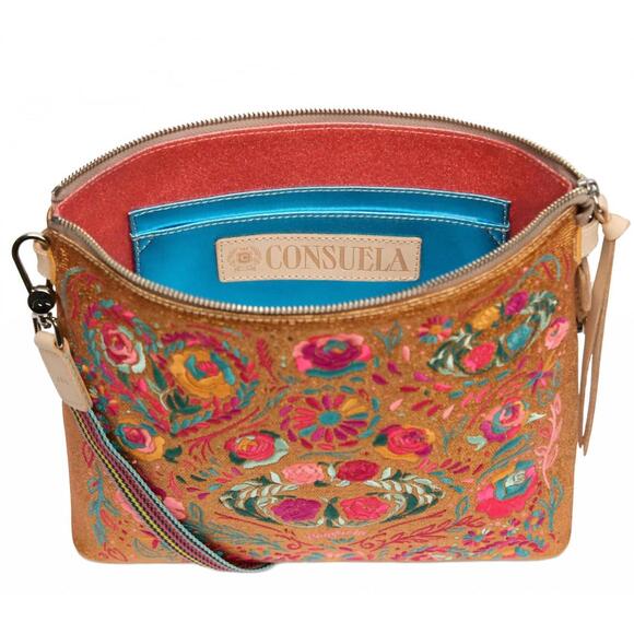 NEW CONSUELA women's downtown crossbody bag in bronzer - Picture 3 of 3